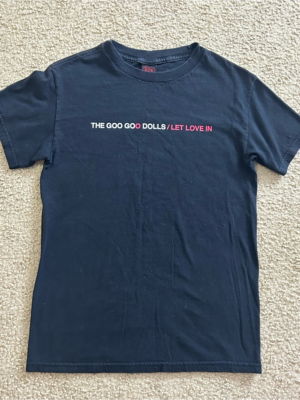 VTG The Goo Goo Dolls T Shirt Let Love In Original Cinder Block Tag Small